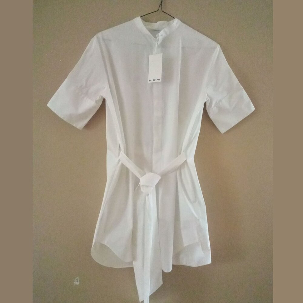 NWT SA SU PHI Daria Shirt Dress - Picture 2 of 6